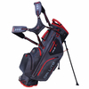 Big Max Dri Lite Hybrid 14-way Waterproof Standbag,  Grau / Schwarz / Rot
