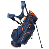 Big Max Dri Lite Hybrid 14-way Waterproof Standbag,  Petrol / Schwarz / Orange