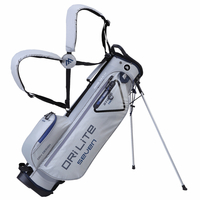 Big Max Dri Lite Seven Waterproof Standbag,  Silbergrau / Navy
