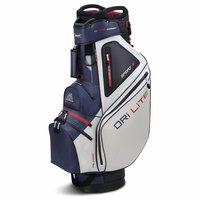 Big Max Dri Lite Sport 2 Waterproof Cartbag,  Navy / Silber / Rot