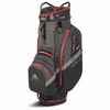 Big Max Dri Lite V-4 Waterproof Cartbag,  Grau / Schwarz / Rot
