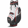 Big Max Dri Lite V-4 Waterproof Cartbag,  Weiß / Schwarz / Rot