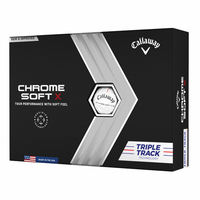 Callaway 2022 Chrome Soft X Triple Track Golfbälle,  12 Stück