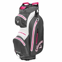 Callaway Hyper Dry 15 Waterproof Damen Cartbag,  Grau / Weiß / Pink