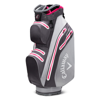 Callaway Org 14 HD Waterproof Damen Cartbag,  Grau / Silber / Pink