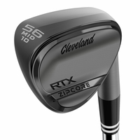 Cleveland RTX ZipCore Wedge,  Black Satin,  Stahlschaft,  Herren Rechtshand
