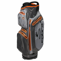 Cobra Ultradry Waterproof Cartbag,  Grau / Silber / Orange