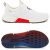 Ecco Biom H4 GTX Herren Golfschuhe,  Weiß / Rot / Blau