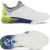 Ecco S-Three GTX Herren Golfschuhe,  Weiß / Blau / Grün