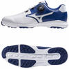 Mizuno Nexlite GS Spikeless BOA Herren Golfschuhe,  Weiß / Navy