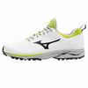 Mizuno Wave Cadence Spikeless Herren Golfschuhe,  Weiß / Grün