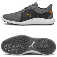 Puma IGNITE FASTEN8 Herren Golfschuhe,  Dunkelgrau / Schwarz