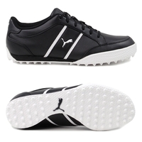 Puma Monolite Cat Damen Golfschuhe,  Schwarz / Weiß