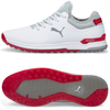 Puma PROADAPT ALPHACAT Herren Golfschuhe,  Weiß / Rot