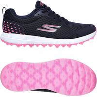 Skechers Max Fairway 2 Damen Golfschuhe,  Navy / Pink / Weiß