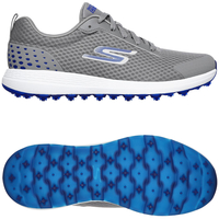 Skechers Max Fairway 2 Herren Golfschuhe,  Grau / Weiß / Bau