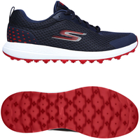 Skechers Max Fairway 2 Herren Golfschuhe,  Navy / Rot