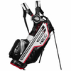 Sun Mountain 2022 H2NO 14-Way Waterproof Standbag,  Black / White / Bright Red