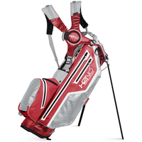Sun Mountain H2NO 14-Way Waterproof Standbag 2021,  Red / Cadet / White