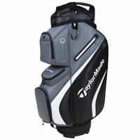Taylor Made Deluxe Cartbag,  Schwarz / Grau / Weiß