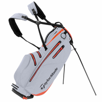 Taylor Made FlexTech Waterproof Standbag,  Silber / Rot