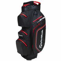 Taylor Made Storm Dry Waterproof Cartbag,  Schwarz / Rot
