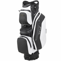 TiCad 2022 FO Premium Waterproof Cartbag,  Schwarz / Weiß