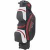 TiCad 2022 QO 14 Premium Waterproof Cartbag,  Schwarz / Weiß / Rot
