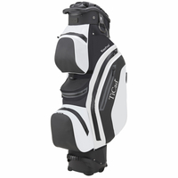 TiCad 2022 QO 14 Premium Waterproof Cartbag,  Schwarz / Weiß