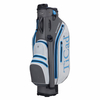 TiCad DRY Quiet Organizer 9 (QO 9) Waterproof Cartbag,  Grau / Weiß / Blau