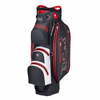 TiCad DRY Tour Waterproof Cartbag,  Schwarz / Weiß / Rot