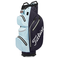 Titleist 2022 Cart 14 StaDry Waterproof Cartbag,  Navy / Hellblau / Grau