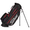 Titleist 2022 Players 4+ StaDry Waterproof Standbag,  Schwarz / Rot