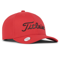 Titleist 2022 Players Performance Ball Marker Cap,  Rot / Schwarz