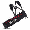 Titleist 2022 Premium Carrybag / Pencil Bag,  Schwarz / Rot / Weiß