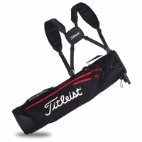 Titleist 2022 Premium Carrybag / Pencil Bag,  Schwarz / Rot / Weiß