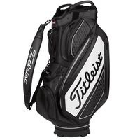 Titleist 2022 Premium StaDry Waterproof Cartbag,  Weiß / Schwarz