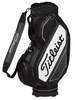 Titleist Midsize Staff Cartbag 2022,  Schwarz / Weiß