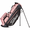 Titleist Players 4+ StaDry Waterproof Damen Standbag,  Schwarz / Rosé / Grau