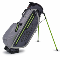 Titleist Players 4+ StaDry Waterproof Standbag 2020,  Silber / Grau / Grün