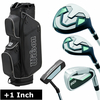 Wilson Pro Staff SGI Damen Komplettset / Golfset,  Rechtshand,  +1 Inch länger