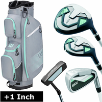 Wilson Pro Staff SGI Damen Komplettset / Golfset,  Rechtshand,  +1 Inch länger
