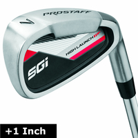 Wilson Pro Staff SGI Eisensatz 5-9, PW, SW,  Graphitschaft,  Herren Rechtshand,  +1 Inch länger