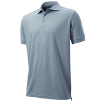 Wilson Staff 2021 Authentic Herren Golf Polo,  Grau