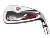 Wilson Staff Di9 DEMO Eisen 6,  Stahschaft,  Uniflex,  Herren Rechtshand