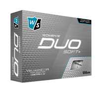 Wilson Staff DUO Soft+ Damen Golfbälle,  12 Stück