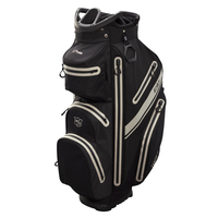 Wilson Staff EXO Dry Waterproof Cartbag,  Schwarz / Silber