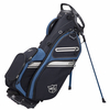 Wilson Staff EXO II Standbag,  Schwarz / Blau / Silber