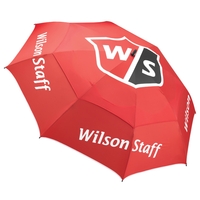 Wilson Staff Pro Golfschirm / Regenschirm,  Rot / Weiß