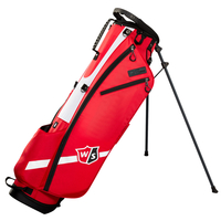 Wilson Staff Quiver QS Standbag,  Rot / Weiß / Schwarz